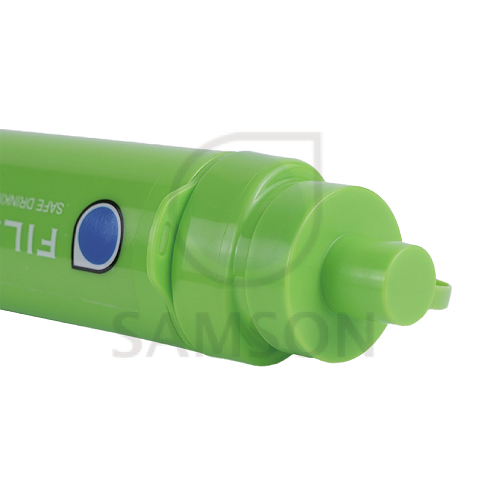 Hot selling product 2024 FS-002GR Removes impurities water filter straw for Outdoor safety