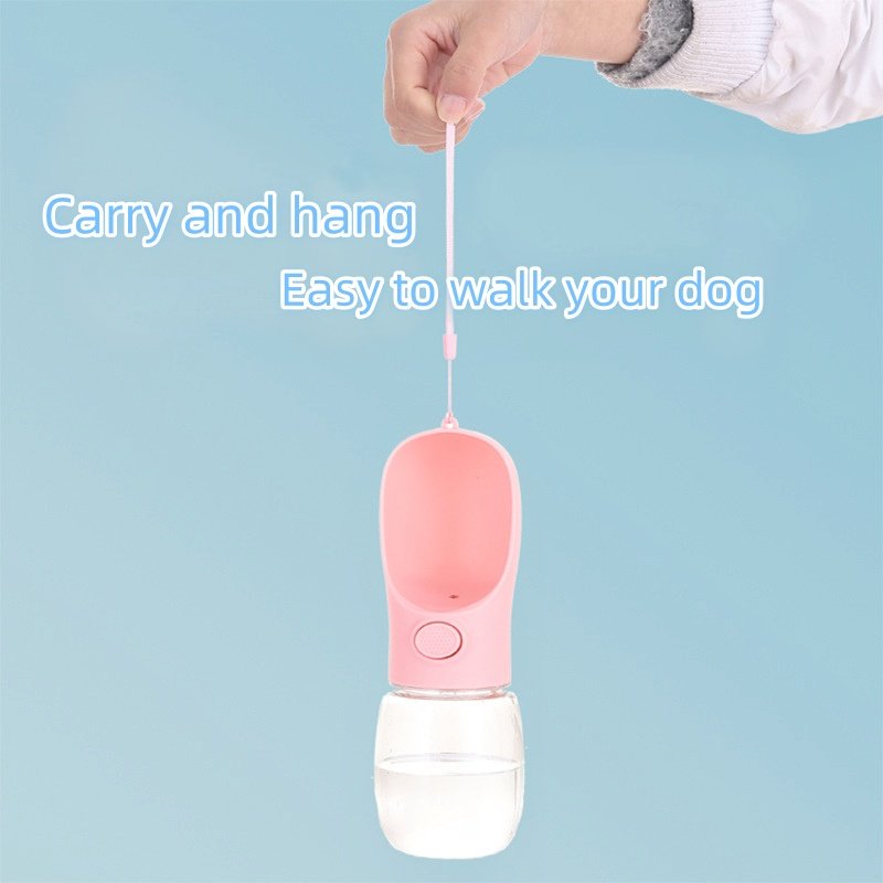 Pet outdoor portable pet water cup dog and cat drinking fountain pet travel companion cup