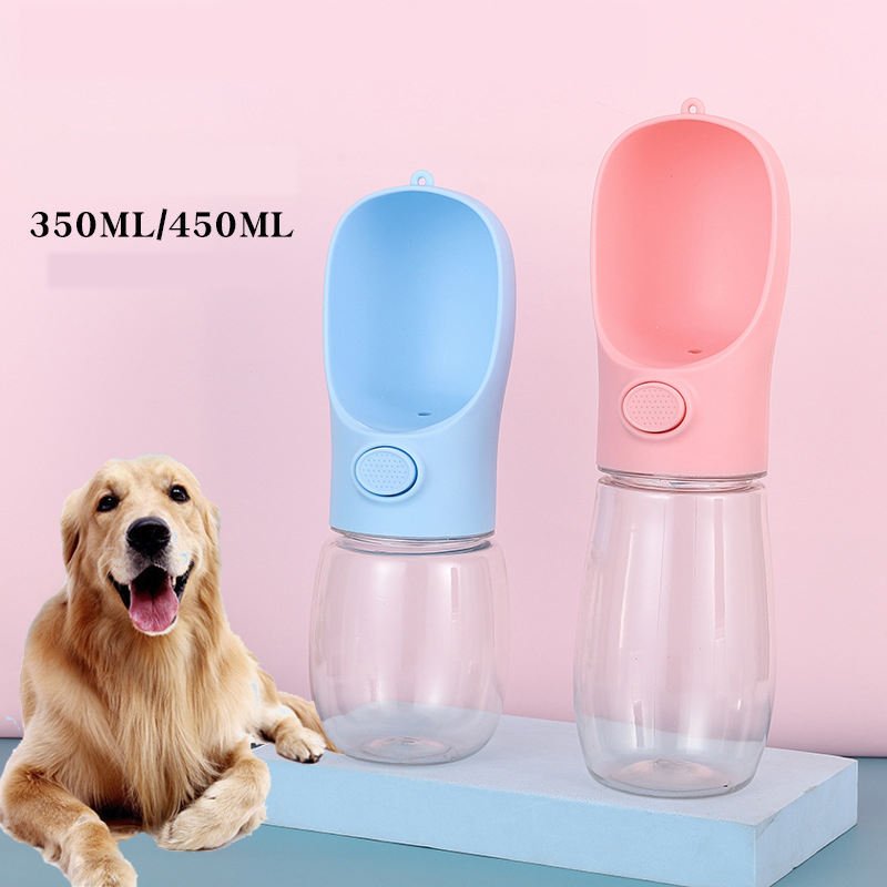 Pet outdoor portable pet water cup dog and cat drinking fountain pet travel companion cup