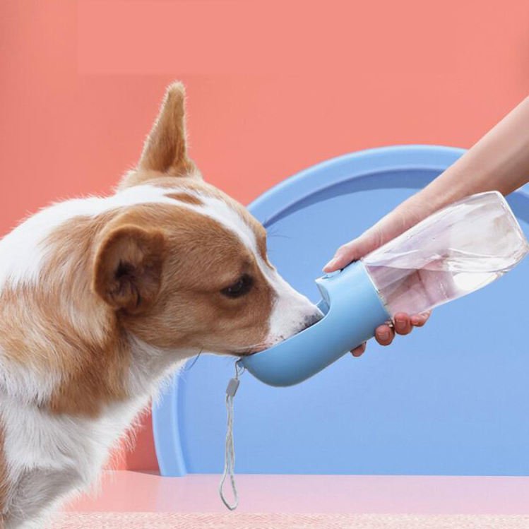 Pet outdoor portable pet water cup dog and cat drinking fountain pet travel companion cup