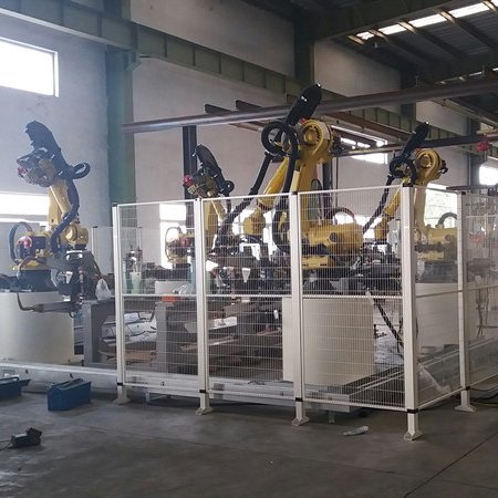 Industrial Safety Fence Portable Stainless Steel Extension Telescopic Fence Portable Guardrail