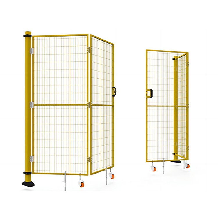 Industrial Safety Fence Portable Stainless Steel Extension Telescopic Fence Portable Guardrail