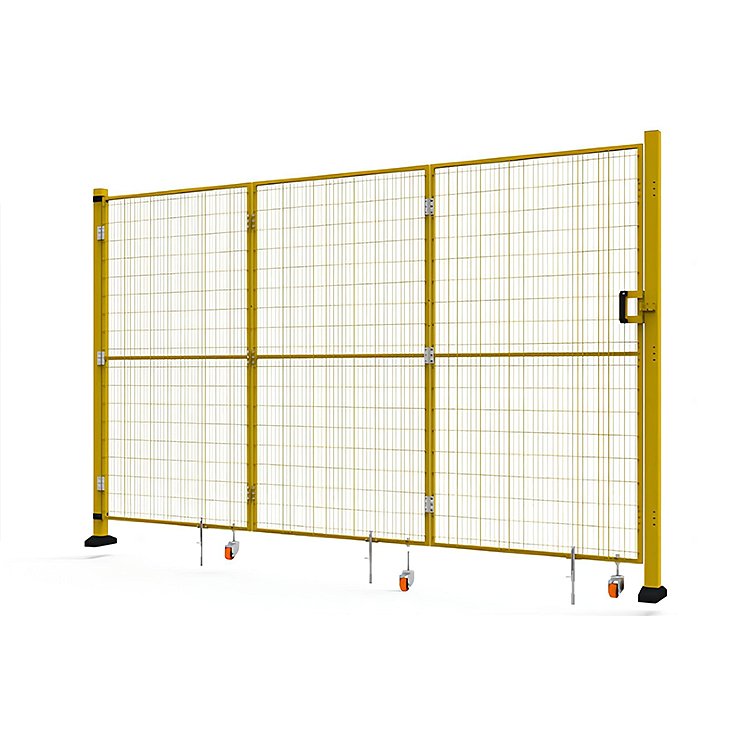 Industrial Safety Fence Portable Stainless Steel Extension Telescopic Fence Portable Guardrail