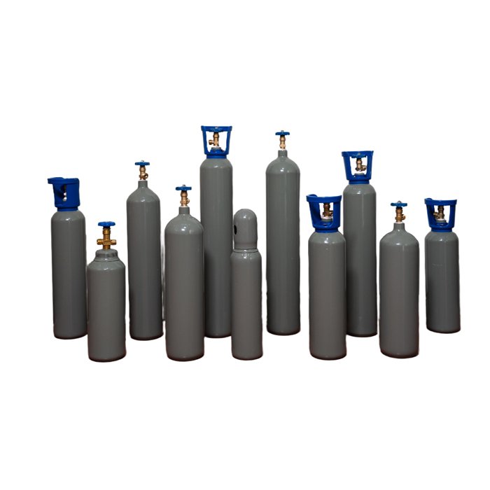 Portable Oxygen Tank For Home With Built-In Regulator And High Flow Rate Features For Personal Safety And Medical Use