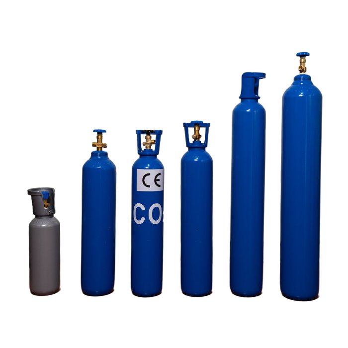 Portable Oxygen Tank For Home With Built-In Regulator And High Flow Rate Features For Personal Safety And Medical Use