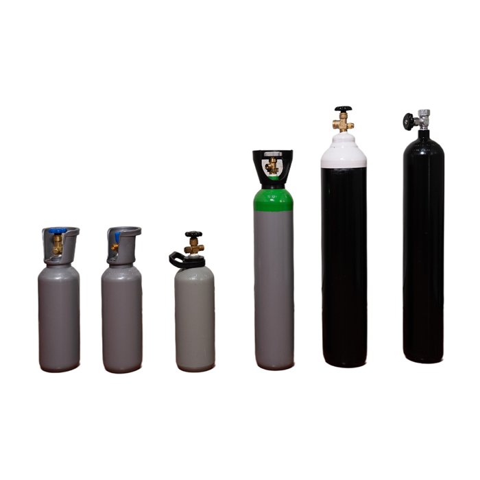 Portable Oxygen Tank For Home With Built-In Regulator And High Flow Rate Features For Personal Safety And Medical Use