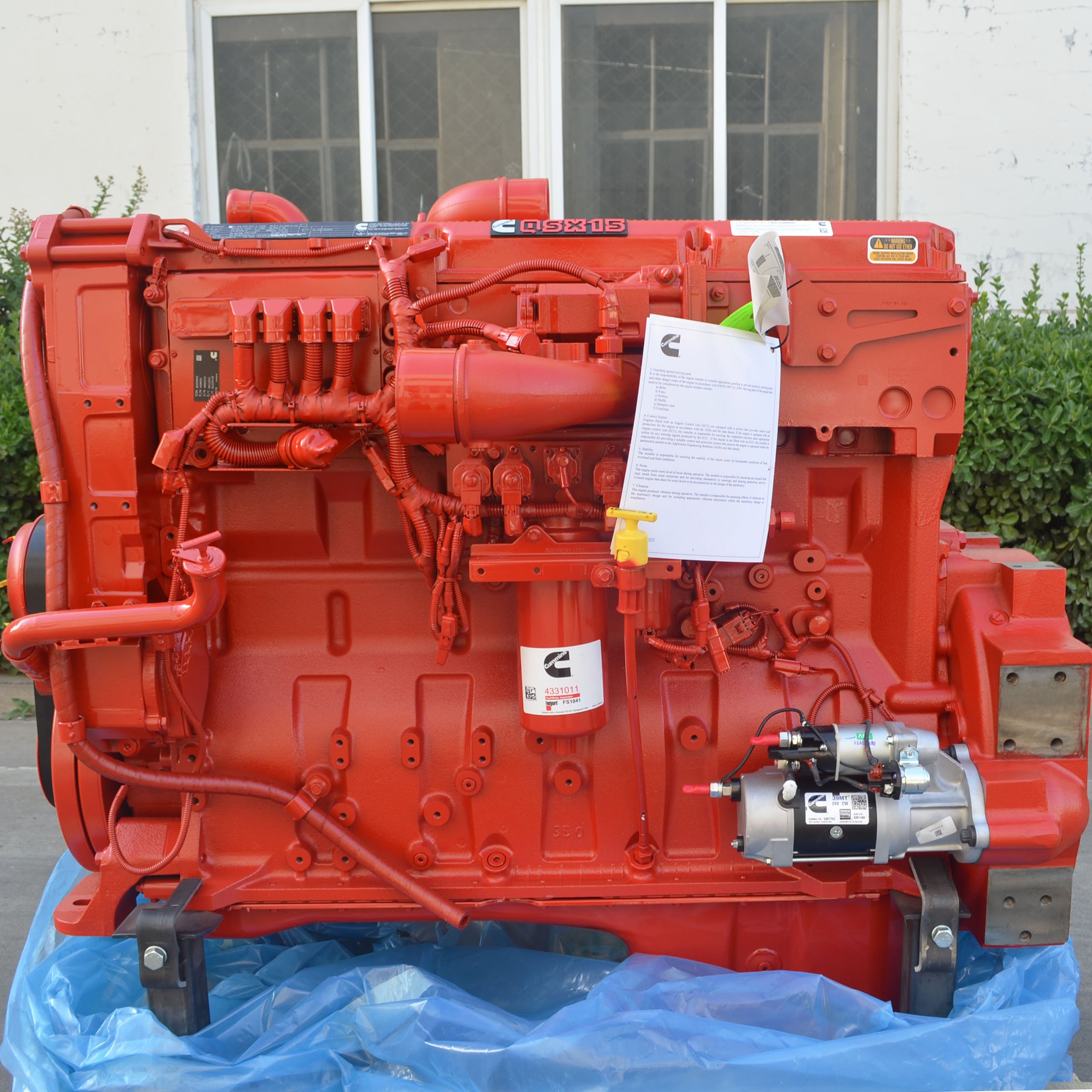 Cummins QSX15 diesel engine quality is very good safety and worry super braking more and more save