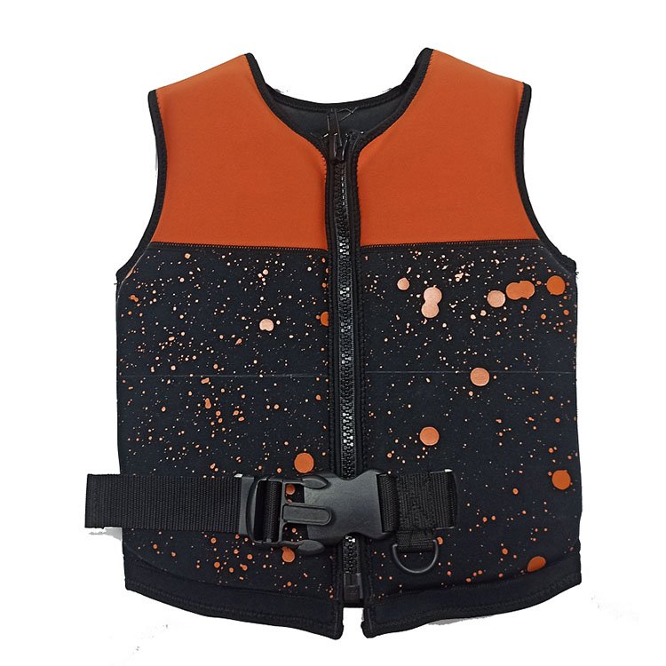 Adult Diving Life Vest Swimming Neoprene Buoyancy Vest Safety Life Jacket