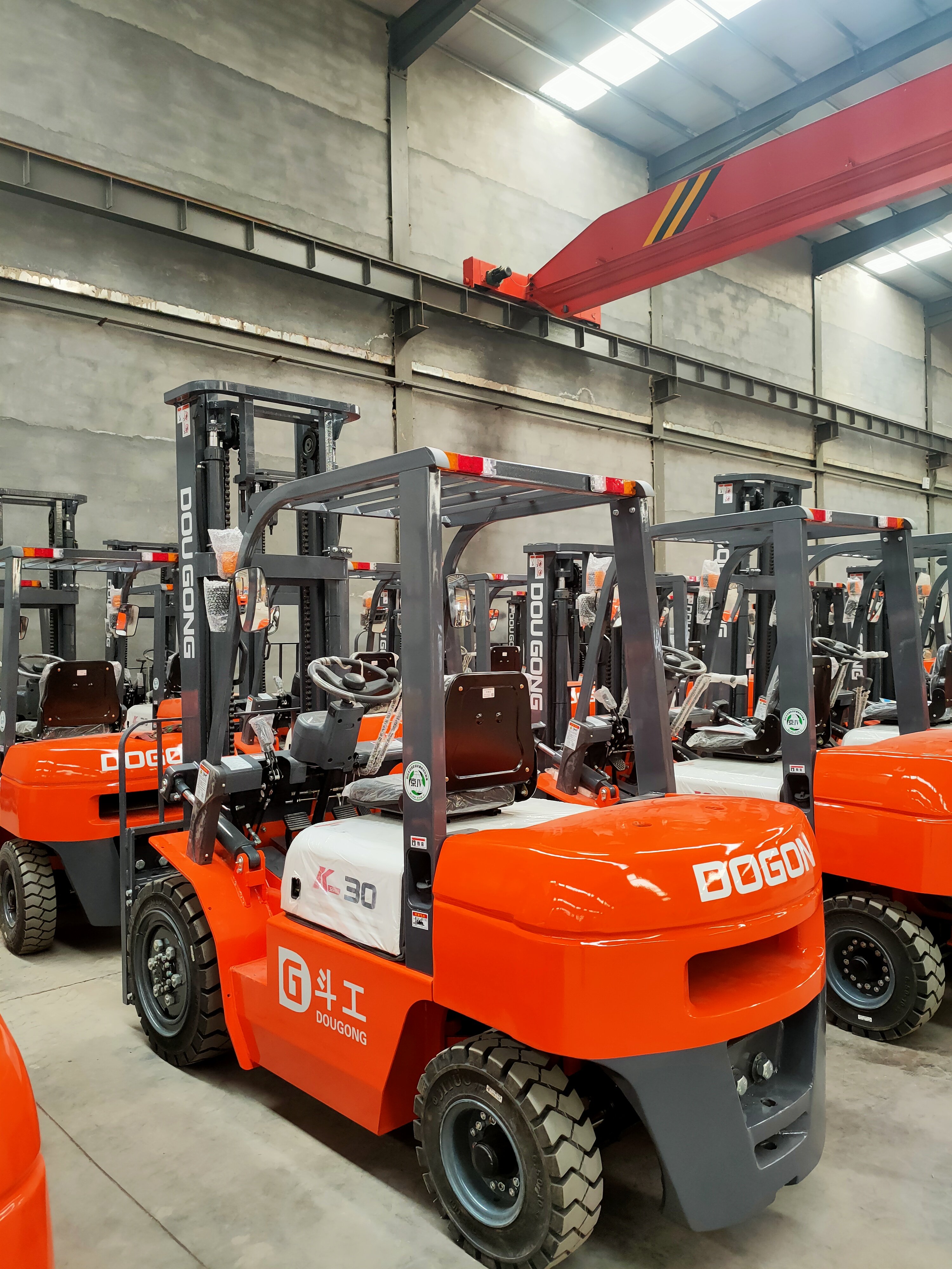CE Certificate 3 Ton Cargo Transportation Electric Diesel Forklift Electric Stacker