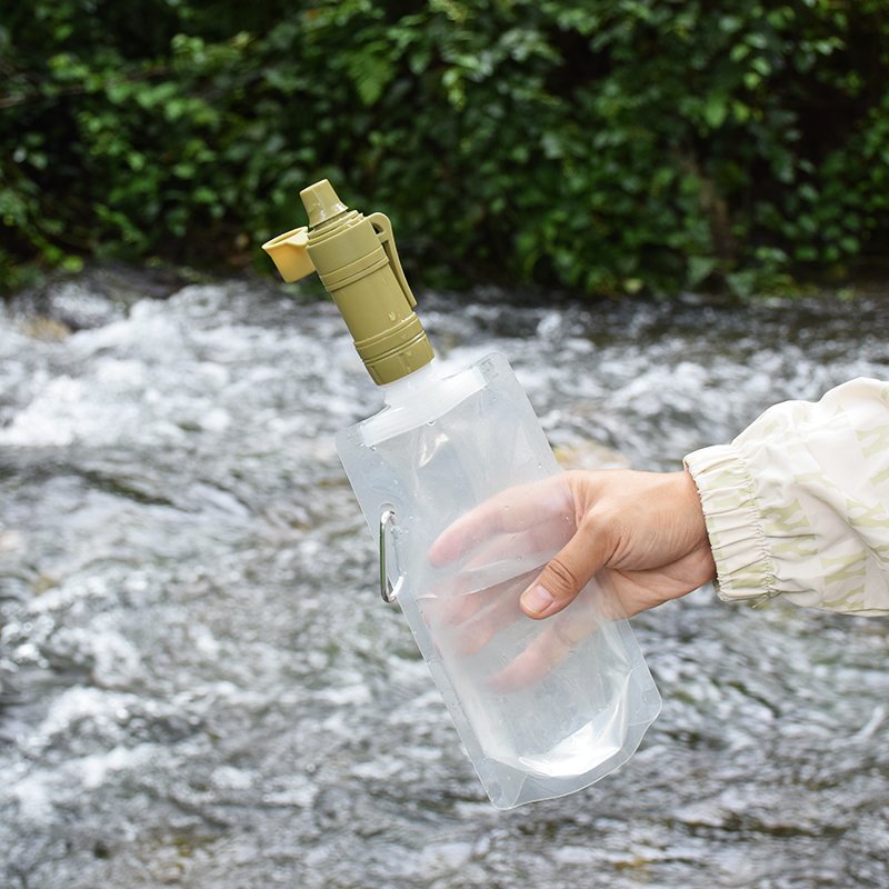 High Safety Level Portable Water Filter Outdoor Mini Water Portable Filter For Camping