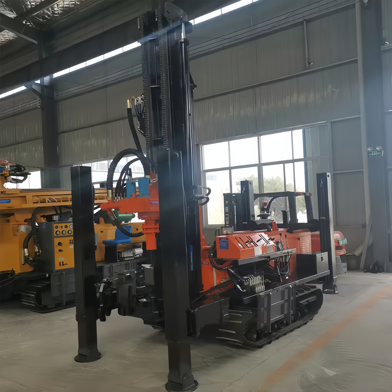 PW180 Crawler Pneumatic Water Well Drilling Rig 180m Underground Well Drilling Rig Machine Small Pneumatic Drill Equipment