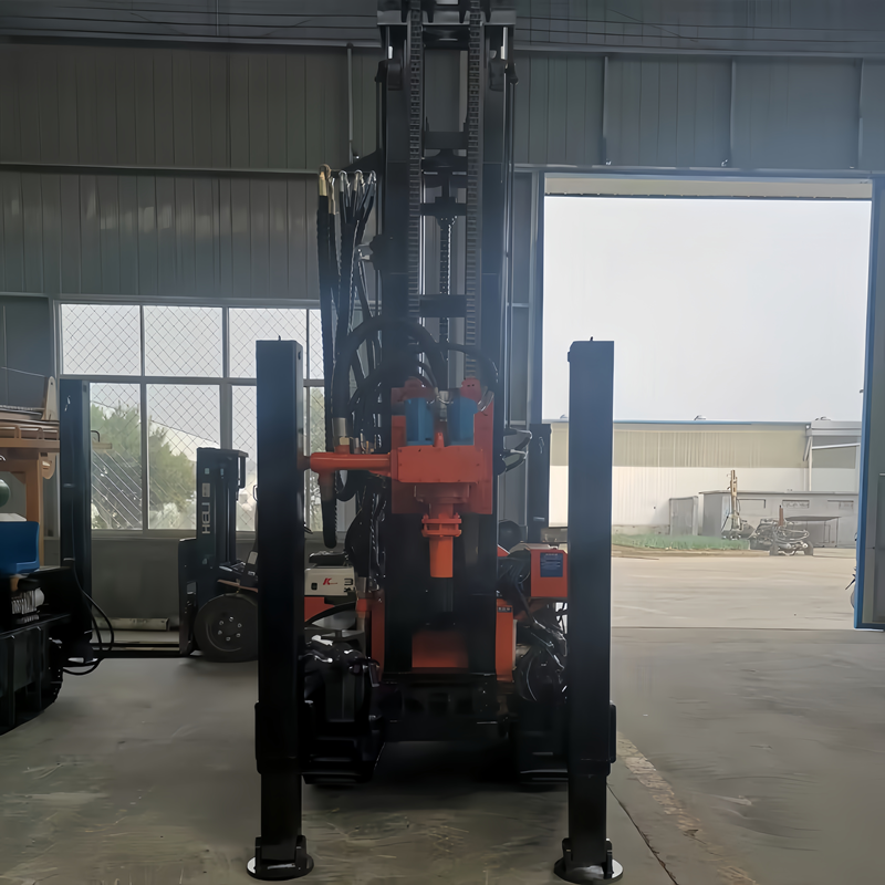 PW180 Crawler Pneumatic Water Well Drilling Rig 180m Underground Well Drilling Rig Machine Small Pneumatic Drill Equipment