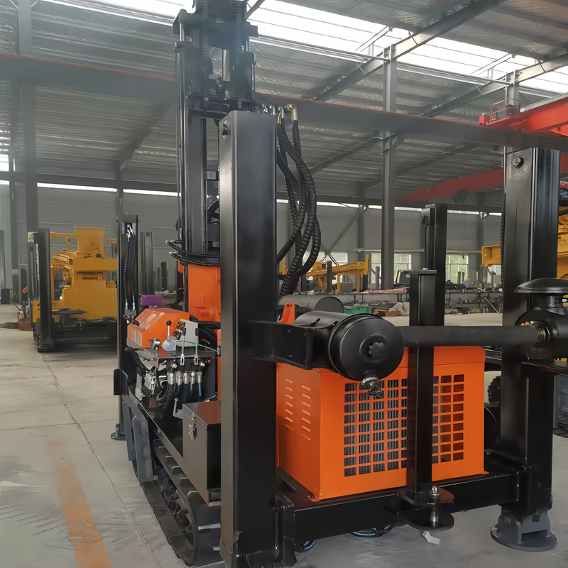 PW180 Crawler Pneumatic Water Well Drilling Rig 180m Underground Well Drilling Rig Machine Small Pneumatic Drill Equipment