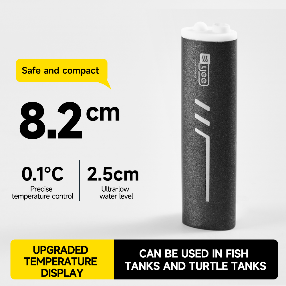 YEE High Quality 20W Aquarium Heater Turtle Automatic Thermostat Fish Tank Heating Rod With Controller