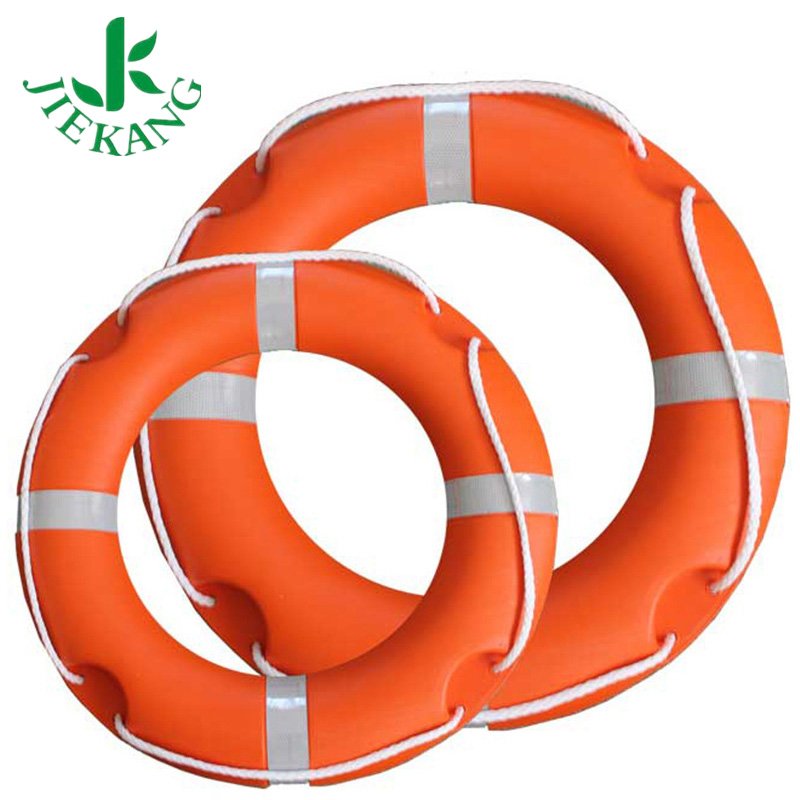 Water Safety Products Orange Float Plastic Ring Life Buoy Rescue For Boat