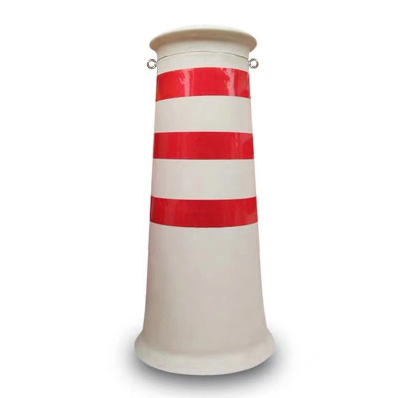 LLDPE anti-collision barrel anti-collision pier round warning mushroom barrel road traffic isolation pier