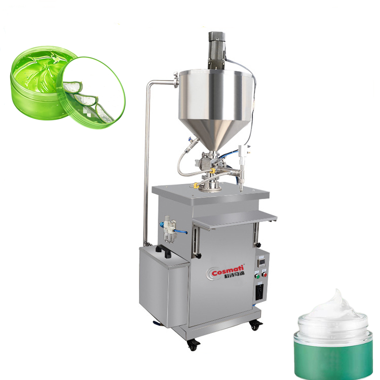 Cosmati manual soap and body cream oil face cream gar filling machine