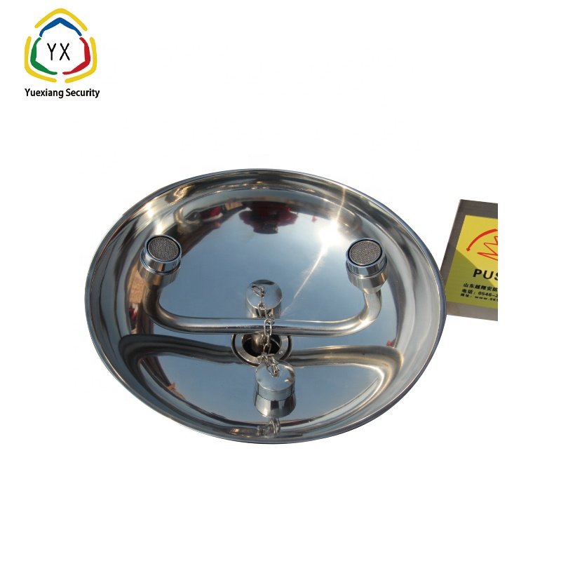 Push control safety eye wash station