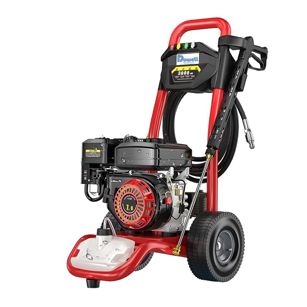 3600PSI 250Bar Gasoline High Pressure Washer 7.0HP Petrol Engine High Pressure Cleaner