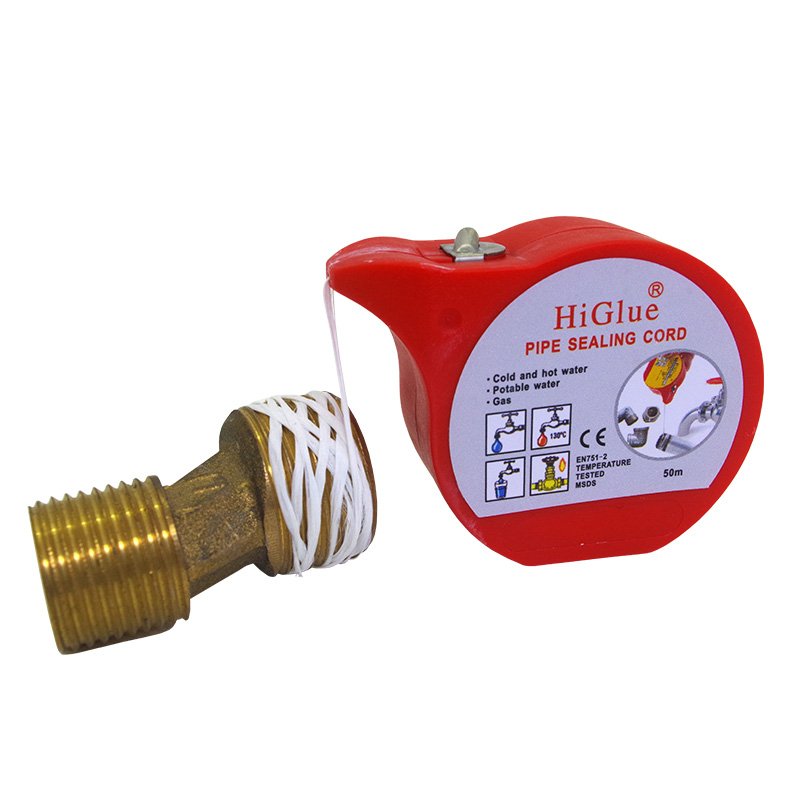 Higlue Factory Price 20m 50m Pipe Sealing String Cord Pipeline Simple Operation Cord For Water Leak
