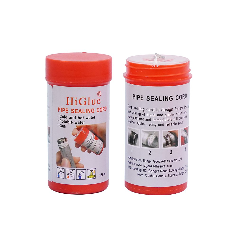 Higlue Factory Price 20m 50m Pipe Sealing String Cord Pipeline Simple Operation Cord For Water Leak