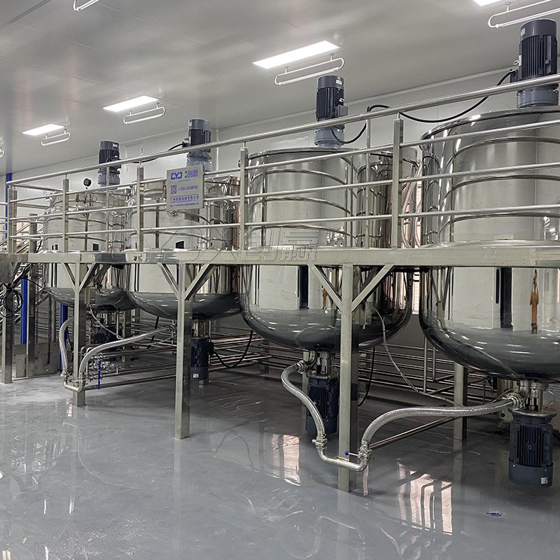 CYJX soap making machine mixing tank closed mixing tank small business mixing tank shower gel making machine mixers mixer