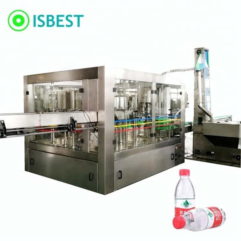 10000BPH China Isbest Natural Drinking Mineral Water Bottling Production Equipment