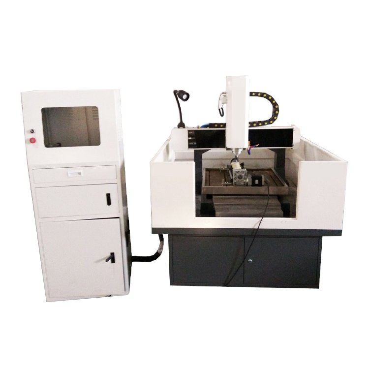 Mini Half Closed 6060 4 Axis 5 Axis Copper Brass Stamps CNC Controller Metal Aluminum Mould Milling Machines