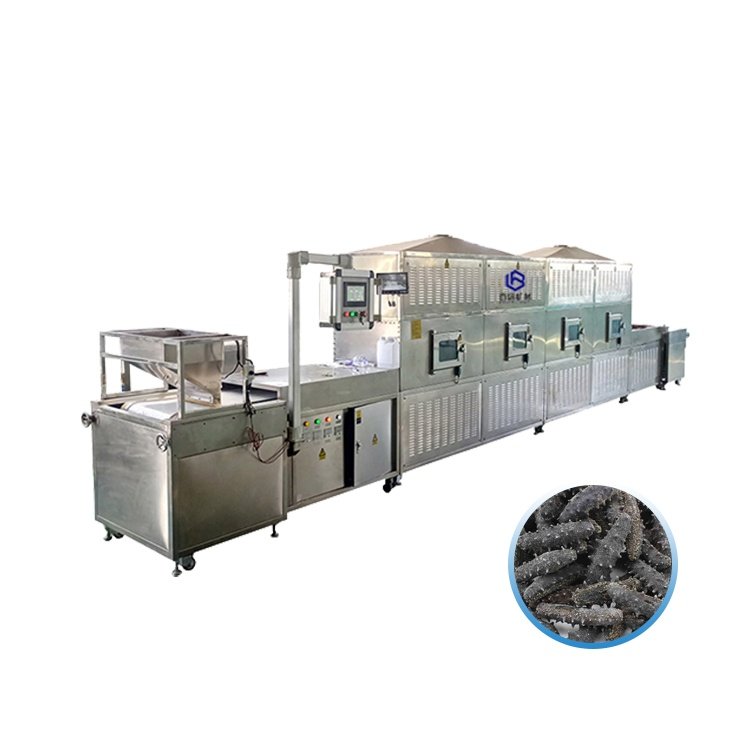 China New Technology Chicken Feet Microwave Drying Sterilization Equipment