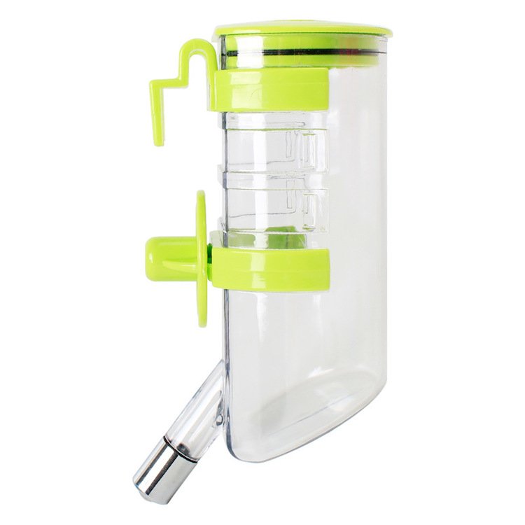 Pet feeder 350ml plastic dog water bottle dog cage hanging pet drinking ball dog water fountain