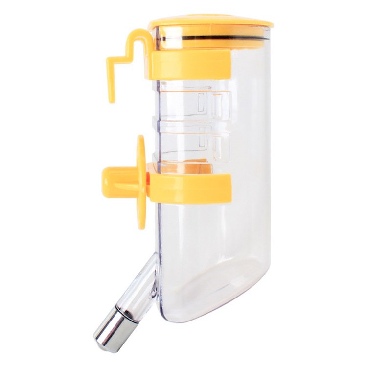Pet feeder 350ml plastic dog water bottle dog cage hanging pet drinking ball dog water fountain