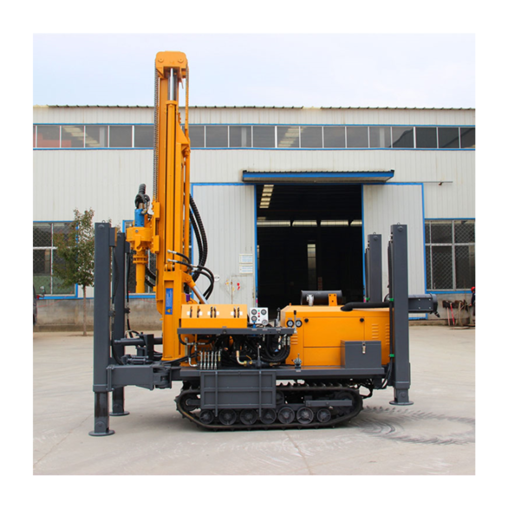 Direct selling 100m 200m deep well drill rig Maquina perforadora de roca para pozos de agua with mud pump