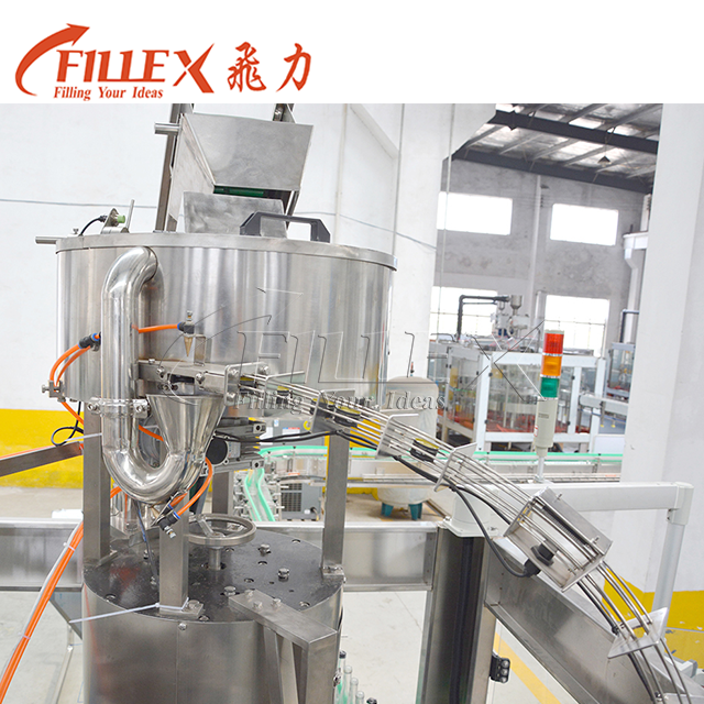 Hot Factory Price Automatic 3 in 1 Carbonated Glass Bottle Filling Machine Brverage Beer Juice Filling Line
