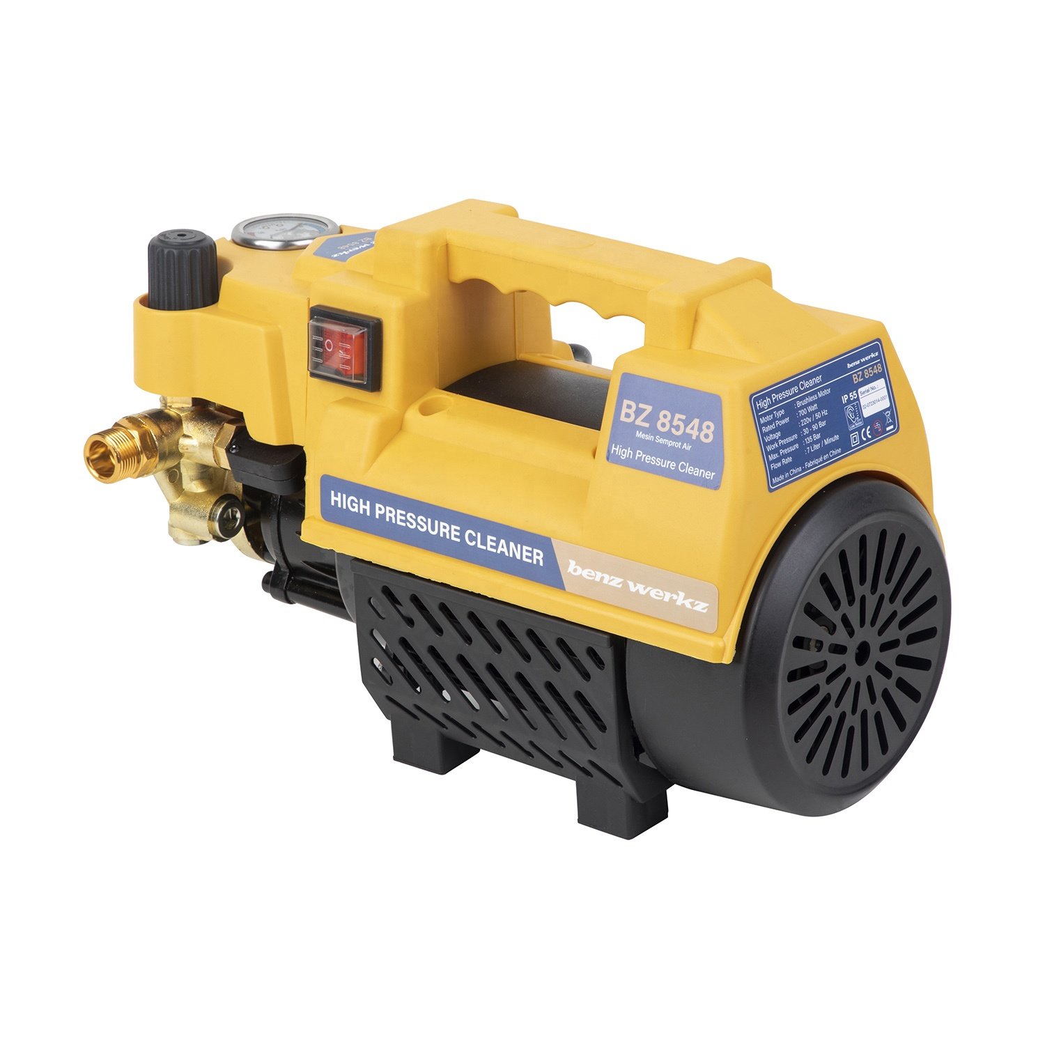 Paichi 1600w adjustable pressure high-pressure cleaning machine and 50Hz electric car washing machine