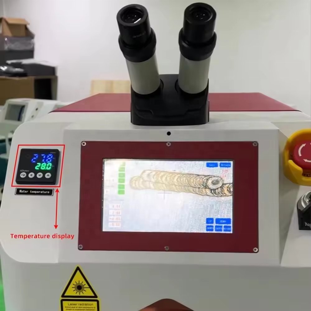 Desktop YAG mini 150W Gold Silver Jewellery Chain Making Machine Micro Jewelry Laser Welding Machine