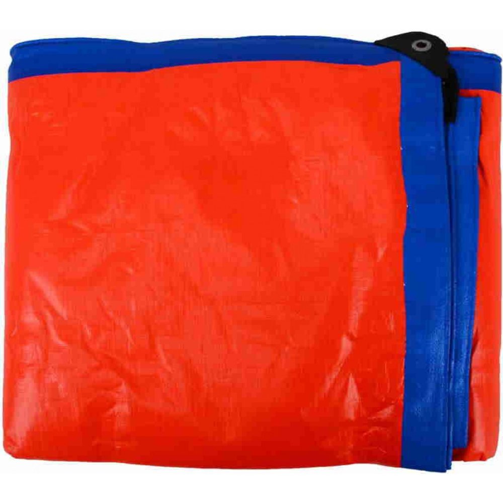 High quality cheap price orange blue color PE tarpaulin tents 120gsm factory
