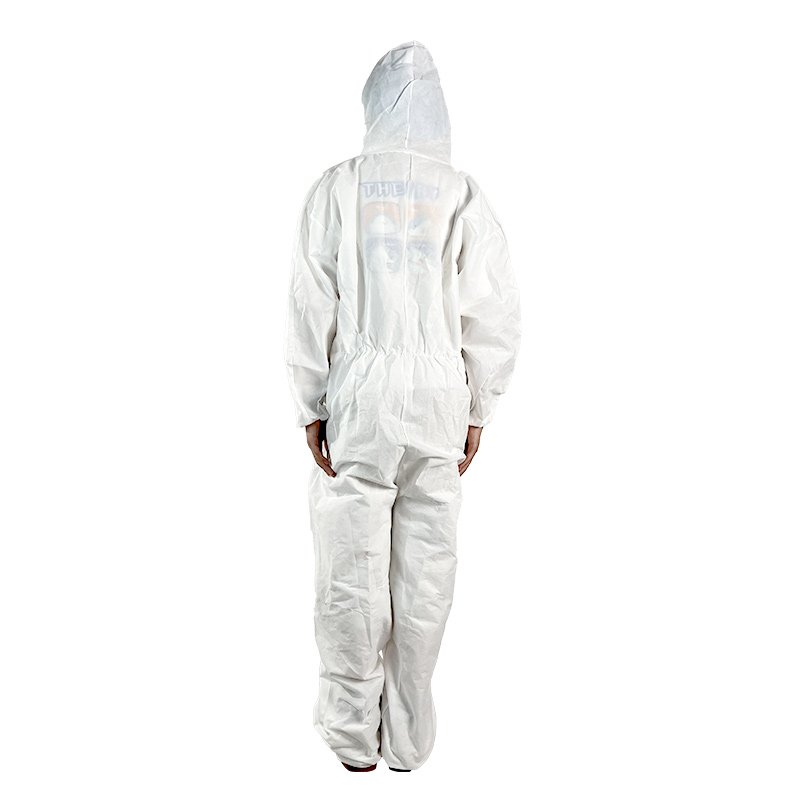 Disposable Breathable Protective Clothing Work Coverall Suit Water-Proof Safety Made PP Nonwoven Microporous SMS PE Cleanroom
