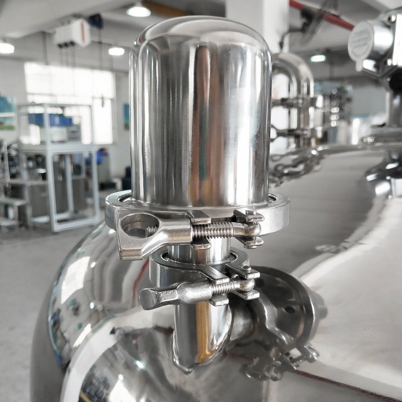 Industry Price for 500l Mixing and Storage Tank Cosmetic Mixing Tank Agitator Mixer Body Lotion Blender Pneumatic Mixing Type