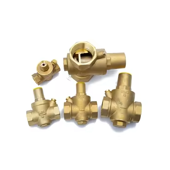 Brass Adjustable High Pressure Compression Ends Proportional Relief Valve Safety Valve
