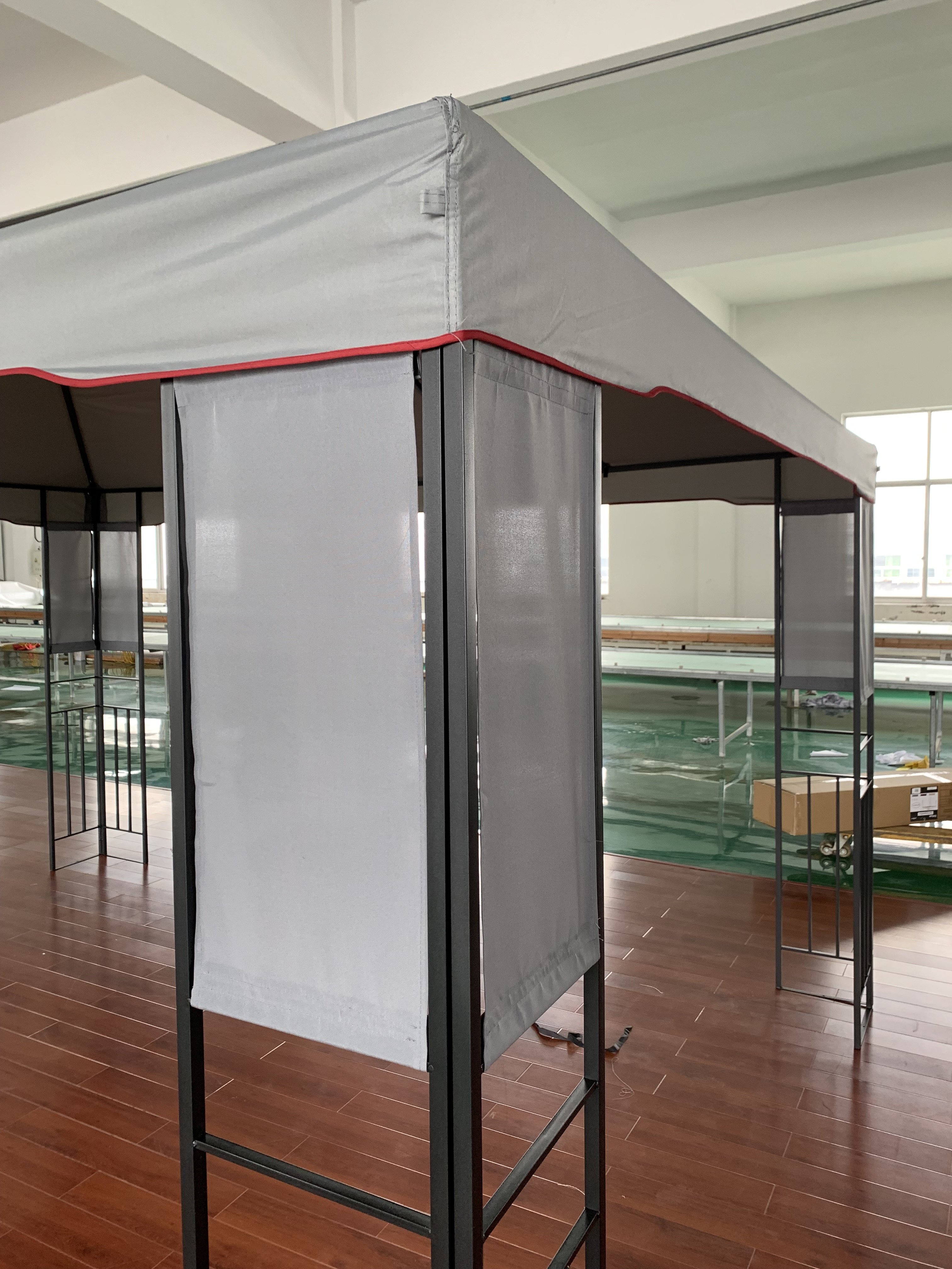 High quality wholesale Outdoor waterproof garden decor waterproof gazebos pe gazebo tent aluminum Tent For Sale