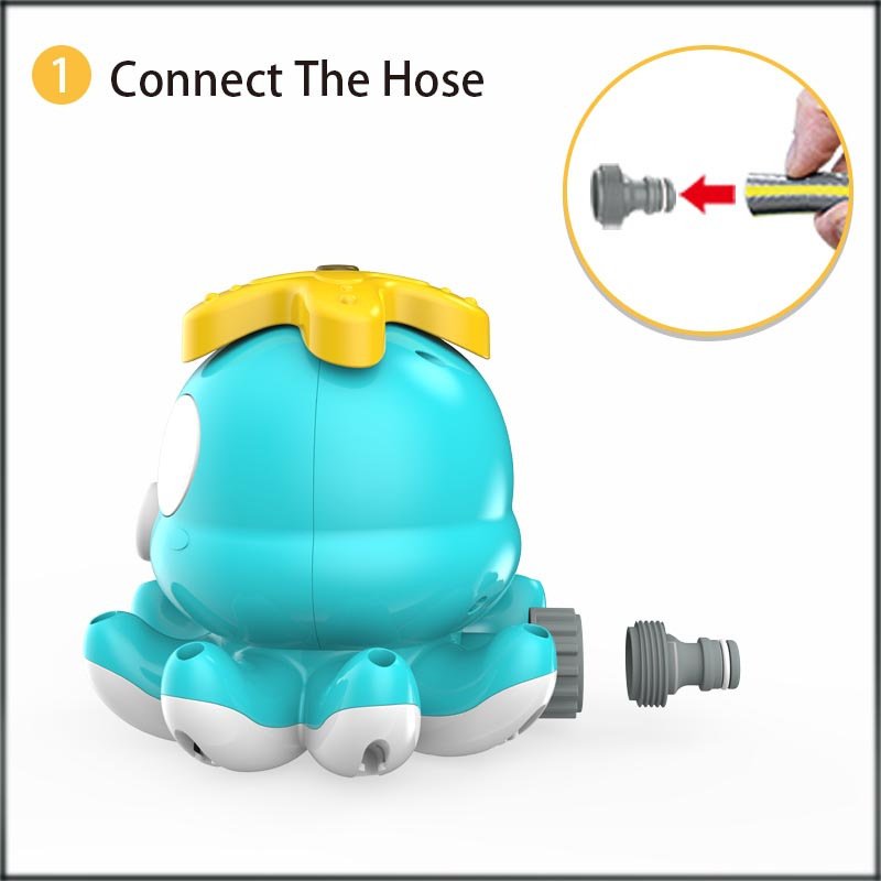 OEM crazy octopus for kid spray water sprinkler toys summer funny water safety products