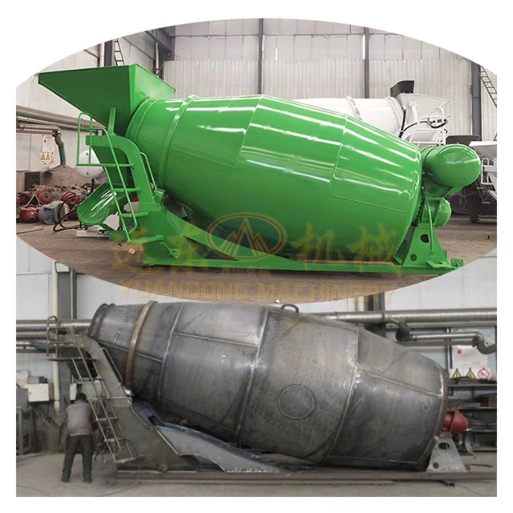 2024 New Mixer Bulk Cement Self Loading Automatic Concrete Mixer For Construction Sites
