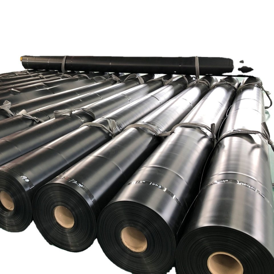 High Quality HDPE Pond Liner Waterproofing Membrane PE Geomembrane Earthwork Products