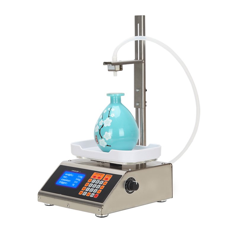 Tea Water Digital Filling Machine Liquid Tabletop 1 Head Filling Machine Liquid Sachet Filling Machine