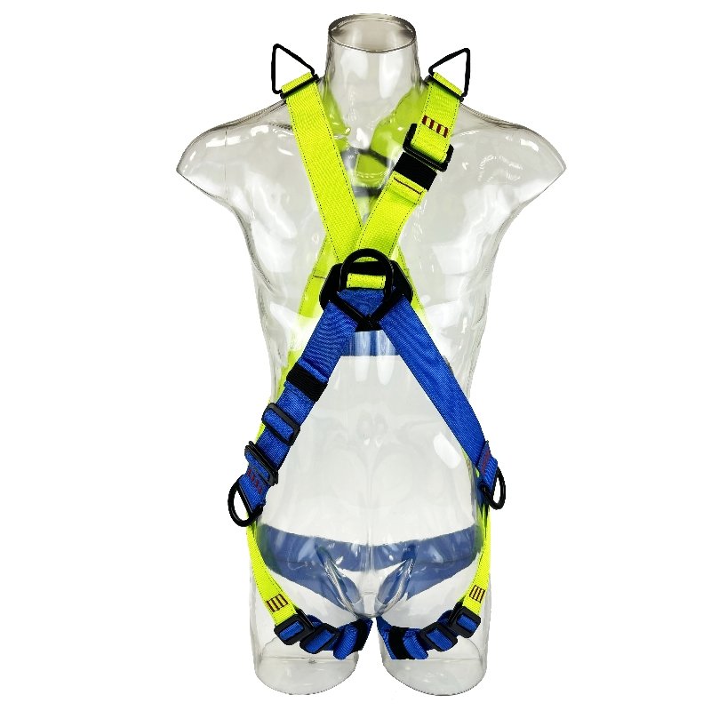 ANSI/CE Certificate Custom Logo Full Body Protection Anti Falling Construction safety Harness For Work At Height