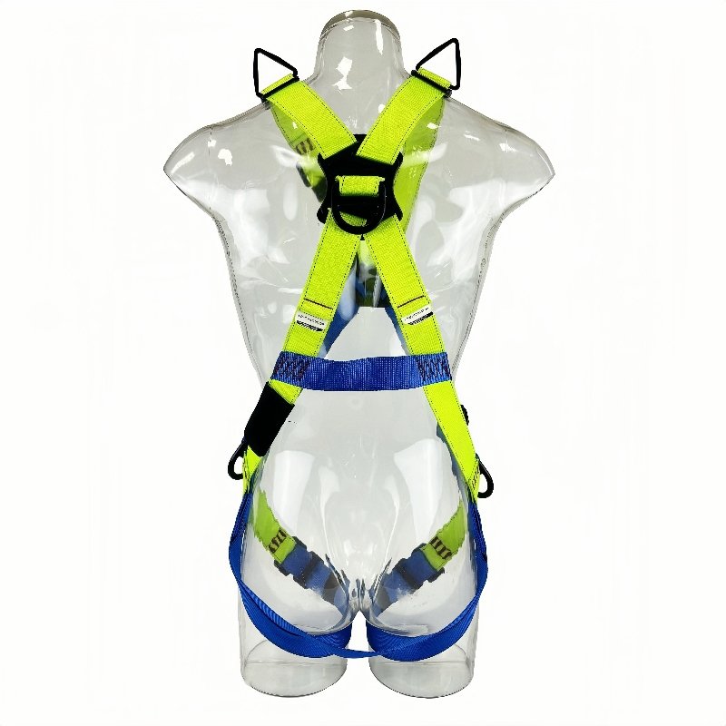 ANSI/CE Certificate Custom Logo Full Body Protection Anti Falling Construction safety Harness For Work At Height