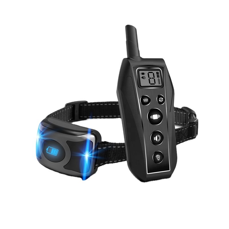 Usb Rechargeable Pet Safety Collars Hunt Waterproof Rechargeable Sensitivity Adjustable Dog Barking Control Training Dog No Bark