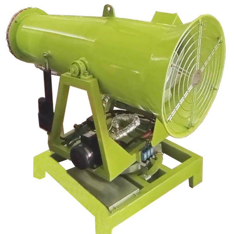 30M smart spray fog water meshing fire cannon industrial humidifier thermal fogging machine for stone yard