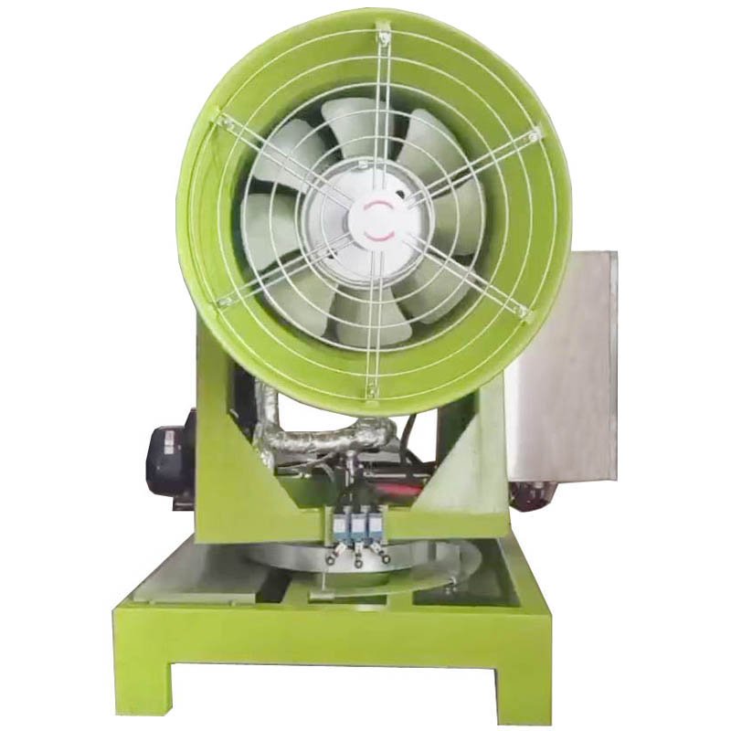 30M smart spray fog water meshing fire cannon industrial humidifier thermal fogging machine for stone yard