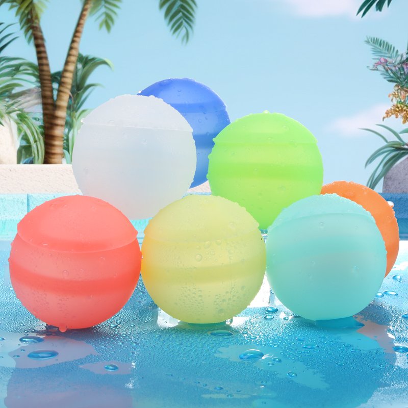 Biodegradable Refillable Water Bomb Balloon Silicone Quick Fill Reusable Water Bomb Balloons